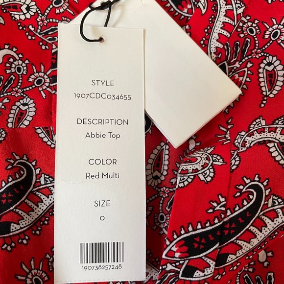 Abbie Paisley-print Silk-crepe Blouse from VERONICA BEARD - Picture 10 of 11